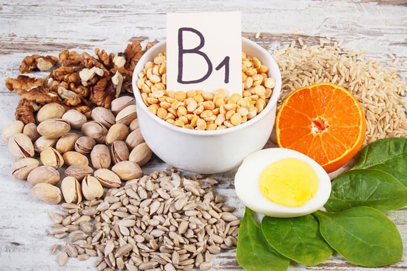 Một số thực phẩm giàu vitamin B1.  (Ảnh: Sưu tầm Internet)
