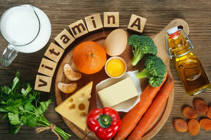Vitamin A có nhiều trong thực phẩm tự nhiên. (Ảnh: Sưu tầm Internet)