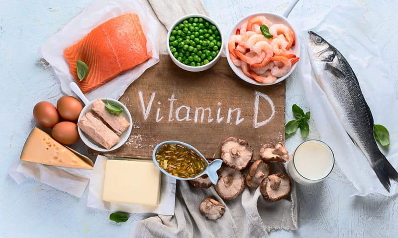 Thực phẩm bổ sung vitamin D. (Ảnh: Sưu tầm Internet)