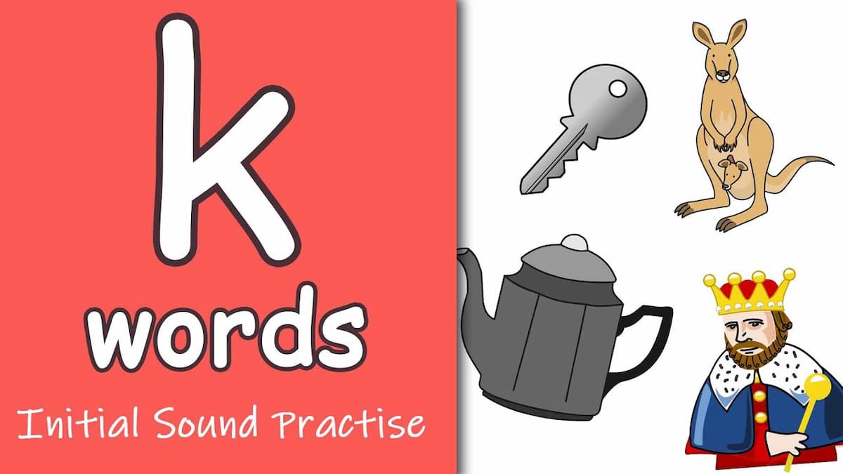 Phát âm k: Các cách đọc chữ k trong tiếng Anh (Audio + Ví dụ)