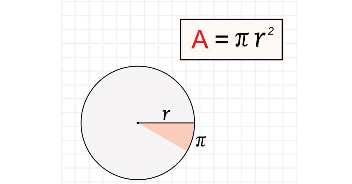 Diện tích hình tròn trụ với tùy thuộc vào đơn vị chức năng của nửa đường kính không?
