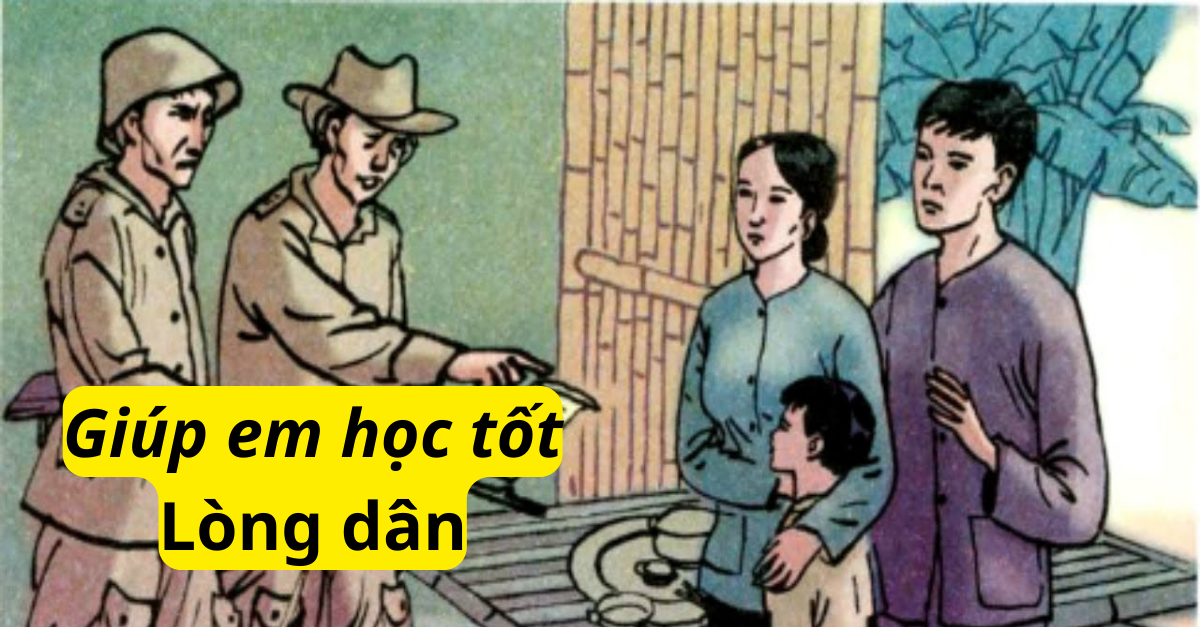 Đọc hiểu bài Lòng dân lớp 5 SGK tiếng Việt tập 1 trang 24