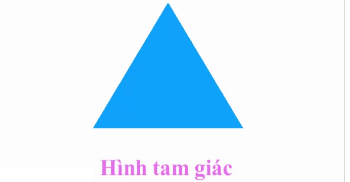 cách đếm hình tam giác lớp 1